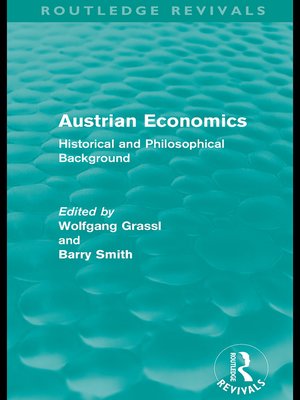 cover image of Austrian Economics (Routledge Revivals)